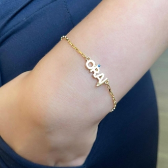 Detalhes do produto Pulseira ORAI, em Ouro