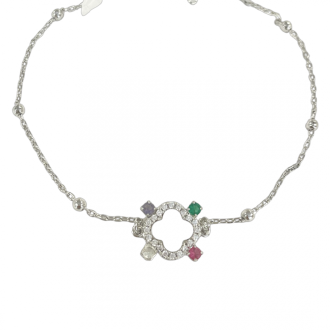 Detalhes do produto Pulseira Van Cleef em Madre Pérola