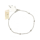 Pulseira bolinha espassada