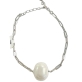 Pulseira elos com perola