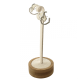 Brinco Ear Hook de coração G - Foto 1